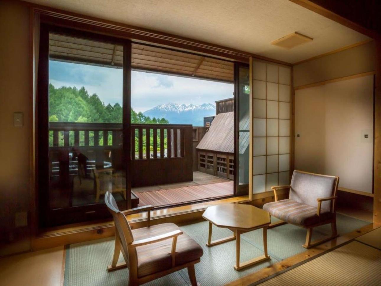 Tsutaya Tokinoyado Kazari Hotel Kiso Bagian luar foto